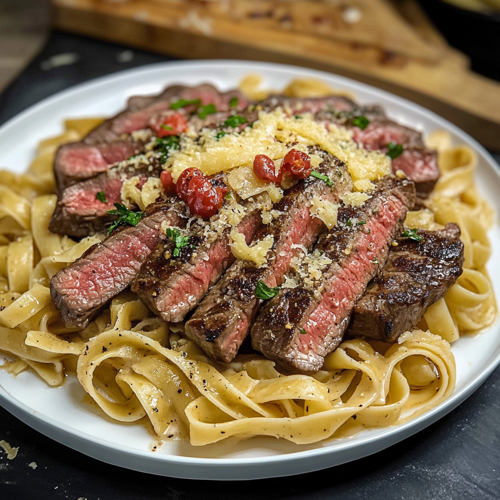 the Best Beef Steak and Pasta Recipe